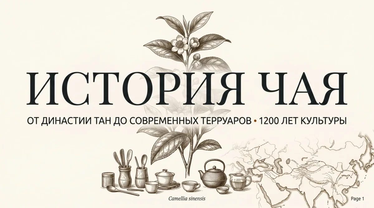 Обложка: История чая